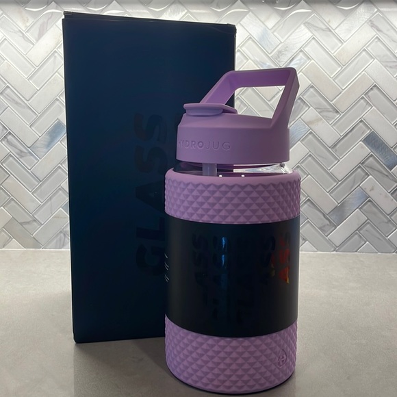 HydroJug Dining Nib Lilac Glass Hydrojug 64 Oz Poshmark